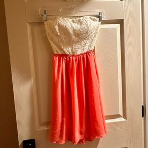 Strapless Summer Dress! Size small